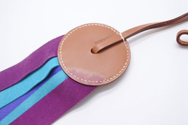 HERMES エルメス Paddock Flot パドック フロット バッグチャーム ヴァッシュハンター アニョー ミロ マルチカラー 美品 中古 4b011539