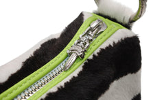 Load image into Gallery viewer, 新品同様 CHROME HEARTS クロムハーツ ポニーヘア チキンナゲット ワンショルダーバッグ ゼブラ ダガー ハラコ シルバー金具 中古 4b012561