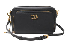 Load image into Gallery viewer, 極美品 Christian Dior クリスチャンディオール Caro カロ ダブルポーチ ショルダーバッグ S7431UBAE 48-MA-1213 レザー 中古 4b012567