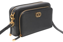 Load image into Gallery viewer, 極美品 Christian Dior クリスチャンディオール Caro カロ ダブルポーチ ショルダーバッグ S7431UBAE 48-MA-1213 レザー 中古 4b012567