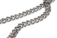 Load image into Gallery viewer, CHANEL シャネル 2.55 チェーンショルダーバッグ 12番台 ココマーク パンチングレザー ネイビー コンビ金具 金具 中古 4b012574