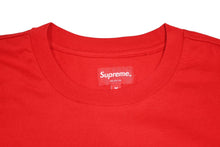 Load image into Gallery viewer, 極美品 Supreme シュプリーム Mesh Stripe Pocket メッシュ ストライプ ポケットＴシャツ レッド コットン サイズM 中古 4b012635