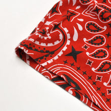 Load image into Gallery viewer, 新品未使用 Supreme シュプリーム レッド ブラック ホワイト ペイズリー RN 101837 サイズ M 中古 4b012643