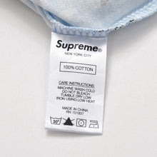 Load image into Gallery viewer, 新品同様品 Supreme シュプリーム バンダナ 総柄 Small Box Tee ブルー ブラック ホワイト コットン サイズM 中古 4b012644