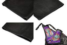 Load image into Gallery viewer, 極美品 CHROME HEARTS クロムハーツ エルメス スカーフ OVERALL レザーオーバーオール 1/1 TAEYANGクロスボール ブラック 中古 4b012677