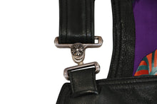 Load image into Gallery viewer, 極美品 CHROME HEARTS クロムハーツ エルメス スカーフ OVERALL レザーオーバーオール 1/1 TAEYANGクロスボール ブラック 中古 4b012677