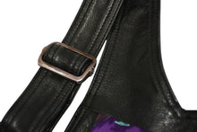 Load image into Gallery viewer, 極美品 CHROME HEARTS クロムハーツ エルメス スカーフ OVERALL レザーオーバーオール 1/1 TAEYANGクロスボール ブラック 中古 4b012677