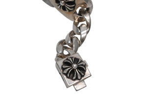 極美品 CHROME HEARTS クロムハーツ カスタムオーダー カルティエ サントス100 LM W200728G コンビ 中古 4b012723