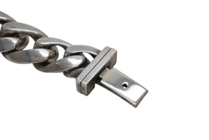 極美品 CHROME HEARTS クロムハーツ カスタムオーダー カルティエ サントス100 LM W200728G コンビ 中古 4b012723