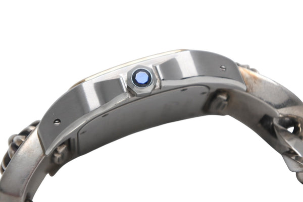 極美品 CHROME HEARTS クロムハーツ カスタムオーダー カルティエ サントス100 LM W200728G コンビ 中古 4b012723