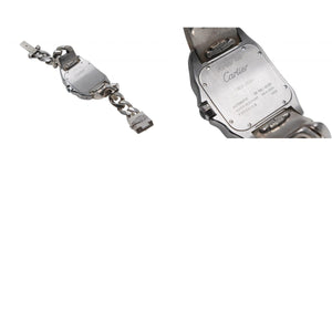 極美品 CHROME HEARTS クロムハーツ カスタムオーダー カルティエ サントス100 LM W200728G コンビ 中古 4b012723