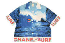Load image into Gallery viewer, CHANEL シャネル サーフライン オープンカラーシャツ 開襟シャツ P19544V11372 サイズ44 ココマーク 総柄 美品 中古 4b012770