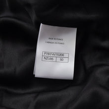 Load image into Gallery viewer, 極美品 CHANEL シャネル ツイード メンズ ロングコート P78174V70206 サイズ50 ココマーク ブルー グレー ブラック ベルト付き 中古 4b012771