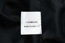 Load image into Gallery viewer, 極美品 CHANEL シャネル メンズ ナポレオンジャケット P28758V18249 サイズ48 ココマーク ブラック シルバー コットン 中古 4b012777