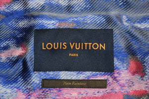 LOUIS VUITTON ルイヴィトン 19SS アノラックジャケット RM191 LVJ HGB65W サイズ46 ビーズパッチ ヴァージル アブロー 美品 中古 4b012779