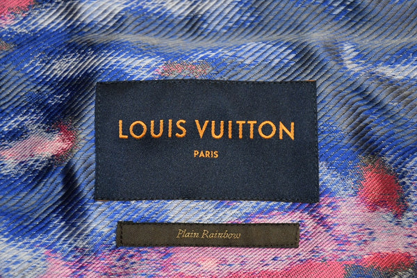 LOUIS VUITTON ルイヴィトン 19SS アノラックジャケット RM191 LVJ HGB65W サイズ46 ビーズパッチ ヴァージル アブロー 美品 中古 4b012779