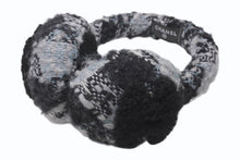 Load image into Gallery viewer, 新品同様 CHANEL シャネル COCO NEIGE ココ ネージュ イヤーマフ ココマーク ツイード シアリング マルチカラー 中古 4b012789