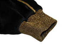 Load image into Gallery viewer, 極美品 SAINT LAURENT PARIS サンローランパリ ベイビー シークインボンバージャケット 416031 Y961L サイズ44 ブラック 中古 4b012790