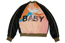 Load image into Gallery viewer, 極美品 SAINT LAURENT PARIS サンローランパリ ベイビー シークインボンバージャケット 416031 Y961L サイズ44 ブラック 中古 4b012790