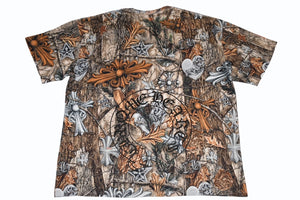 新品未使用 CHROME HEARTS クロムハーツ × NIKE ナイキ × NOCTA ノクタ 半袖Tシャツ サイズXL DRAKE ドレイク リアルツリー柄 中古 4b012814