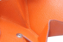 Load image into Gallery viewer, HERMES エルメス ルヴァンキャトル ダブルフェイス コインケース オレンジ シェーブル 良品 中古 4b012831