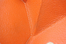 Load image into Gallery viewer, HERMES エルメス ルヴァンキャトル ダブルフェイス コインケース オレンジ シェーブル 良品 中古 4b012831