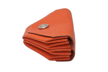 Load image into Gallery viewer, HERMES エルメス ルヴァンキャトル ダブルフェイス コインケース オレンジ シェーブル 良品 中古 4b012831