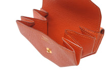 Load image into Gallery viewer, HERMES エルメス ルヴァンキャトル ダブルフェイス コインケース オレンジ シェーブル 良品 中古 4b012831