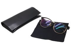 極美品 SAINT LAURENT サンローラン メガネ 伊達メガネ SL 104 アセテート メタル サイズ52☐20 ブラック ゴールド金具 中古 4b012842