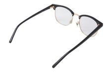 Load image into Gallery viewer, 極美品 SAINT LAURENT サンローラン メガネ 伊達メガネ SL 104 アセテート メタル サイズ52☐20 ブラック ゴールド金具 中古 4b012842