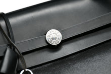 Load image into Gallery viewer, 極美品 HERMES エルメス エールバッグジップMM 2WAYバッグ トワルアッシュベルリンヌ ヴァッシュハンター ノワール シルバー金具 A刻印 中古 4b012858