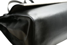 Load image into Gallery viewer, 極美品 HERMES エルメス エールバッグジップMM 2WAYバッグ トワルアッシュベルリンヌ ヴァッシュハンター ノワール シルバー金具 A刻印 中古 4b012858