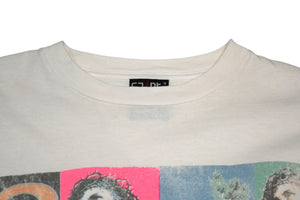 極美品 SAINT MICHAEL セントマイケル 半袖Tシャツ SM-YS8-0000-C15 サイズS ホワイト ジーザス アンディーウォーホル 中古 4b012888