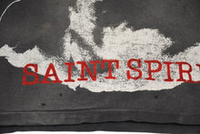 Load image into Gallery viewer, 極美品 SAINT MICHAEL セントマイケル B FOR REAPER SS TEE 半袖Tシャツ SM-A23-0000-002 サイズS フェードブラック 中古 4b012889