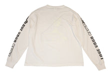 Load image into Gallery viewer, 極美品 SAINT MICHAEL セントマイケル LOVE UR SAINT 長袖Tシャツ SM-YS1-0000-017 サイズL ホワイト 中古 4b012890