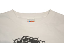 Load image into Gallery viewer, 極美品 SAINT MICHAEL セントマイケル LOVE UR SAINT 長袖Tシャツ SM-YS1-0000-017 サイズL ホワイト 中古 4b012890