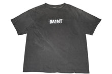 Load image into Gallery viewer, 極美品 SAINT MICHAEL セントマイケル 半袖Tシャツ SM-YS1-0000-003 サイズM フェードブラック 中古 4b012891