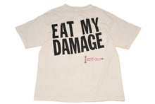 Load image into Gallery viewer, 極美品 SAINT MICHAEL セントマイケル 半袖Tシャツ SM-HR8-0000-021 サイズL ホワイト ヴィンテージ加工 中古 4b012895