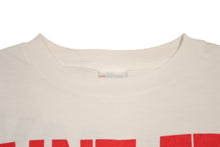 Load image into Gallery viewer, 極美品 SAINT MICHAEL セントマイケル 半袖Tシャツ SM-HR8-0000-021 サイズL ホワイト ヴィンテージ加工 中古 4b012895