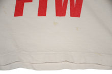 Load image into Gallery viewer, 極美品 SAINT MICHAEL セントマイケル 半袖Tシャツ SM-HR8-0000-021 サイズL ホワイト ヴィンテージ加工 中古 4b012895