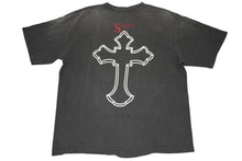 Load image into Gallery viewer, SAINT MICHAEL セントマイケル 2pac Tシャツ チャコールグレー サイズL SM-HR8-0000-C14 美品 中古 4b012896