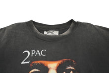Load image into Gallery viewer, SAINT MICHAEL セントマイケル 2pac Tシャツ チャコールグレー サイズL SM-HR8-0000-C14 美品 中古 4b012896