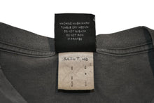 Load image into Gallery viewer, 極美品 SAINT MICHAEL セントマイケル 23SS JESUS S/S TEE ジーザス 半袖Tシャツ SM-S23-0000-012 サイズL フェードブラック 中古 4b012905