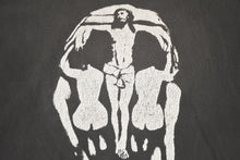 Load image into Gallery viewer, 極美品 SAINT MICHAEL セントマイケル 23SS JESUS S/S TEE ジーザス 半袖Tシャツ SM-S23-0000-012 サイズL フェードブラック 中古 4b012905