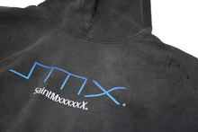 Load image into Gallery viewer, 極美品 SAINT MITCHAEL セントマイケル SMX HOODIE パーカー SM-HR8-0000-050 サイズXL ブラック コットン 中古 4b012907