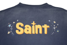 Load image into Gallery viewer, 新品未使用 SAINT Mxxxxxx セントマイケル ディズニーティンカーベル Tシャツ SM-MK8-0000-C79 コットン ネイビー サイズS 中古 4b012917