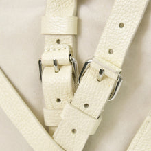 Load image into Gallery viewer, Alexander Wang アレキサンダーワン マルチベルトデザイン 2WAY ハンドバッグ ベージュ スウェード レザー シルバー金具 美品 中古 4b012931