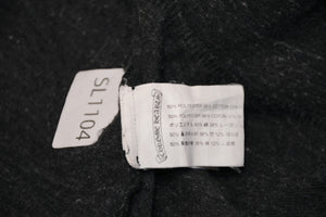 CHROME HEARTS クロムハーツ ジップアップフーディー パーカー T BAR プリント サイズL グレー 美品 中古 4b012945