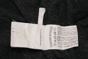 CHROME HEARTS クロムハーツ ジップアップフーディー パーカー T BAR プリント サイズL グレー 美品 中古 4b012945