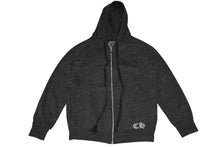 Load image into Gallery viewer, CHROME HEARTS クロムハーツ ジップアップフーディー パーカー T BAR プリント サイズL グレー 美品 中古 4b012945